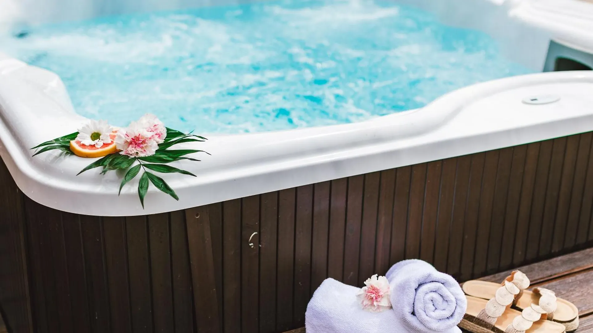 Vsg Resort - Relaxing Apartments, 200M From The Sea, With Pool, Sauna & Jacuzzi Klimno 0*,